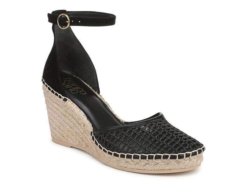 フランコサルト レディース シューズ サンダル Franco SartoIdalia Espadrille Wedge Sandal Black ブラック