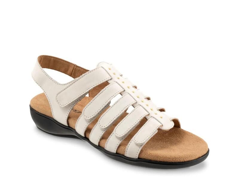 トロッターズ レディース シューズ サンダル TrottersRiki Studsandal White Nubuck ホワイト
