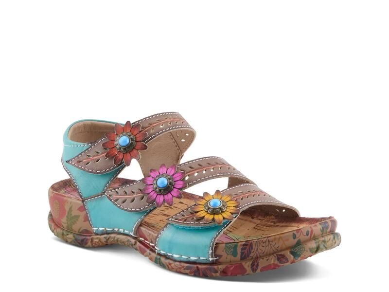 ラリティステ レディース シューズ サンダル LArtisteA New Trio Sandal Slate GreyMulticolor スレート