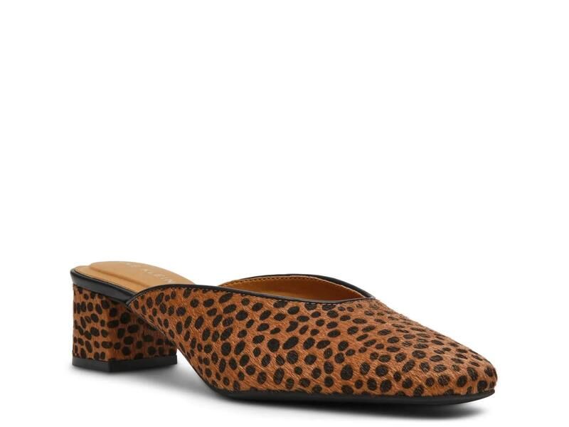アンクライン レディース シューズ サンダル Anne KleinMaeus Mule Animal Print アニマル