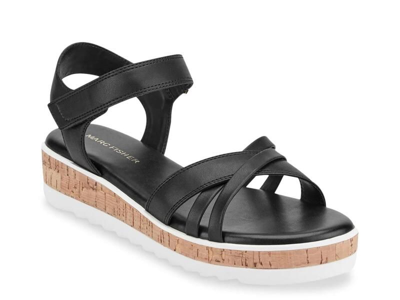 マークフィッシャー レディース シューズ サンダル Marc FisherGyllie Wedge Sandal Black ブラック