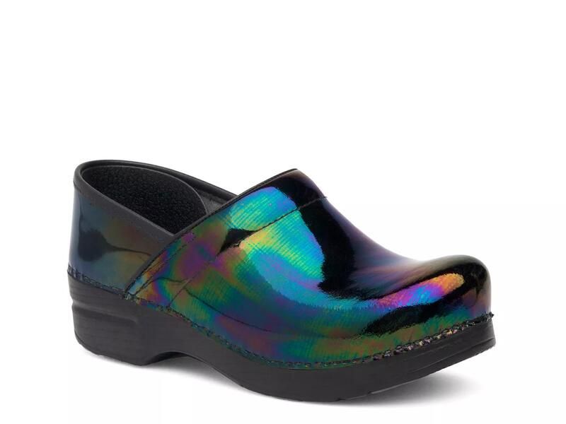 ダンスコ レディース シューズ サンダル DanskoProfessional Clog Multicolor Iridescent Metallic メタリック