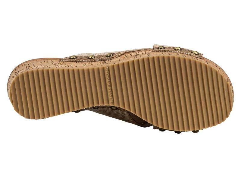 ドナルドプリネール レディース シューズ サンダル Donald PlinerSummer Wedge Sandal Taupe トープ