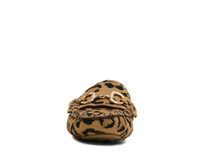 アンクライン レディース シューズ スリッポン・ローファー Anne KleinChrystie Loafer Animal Print アニマル