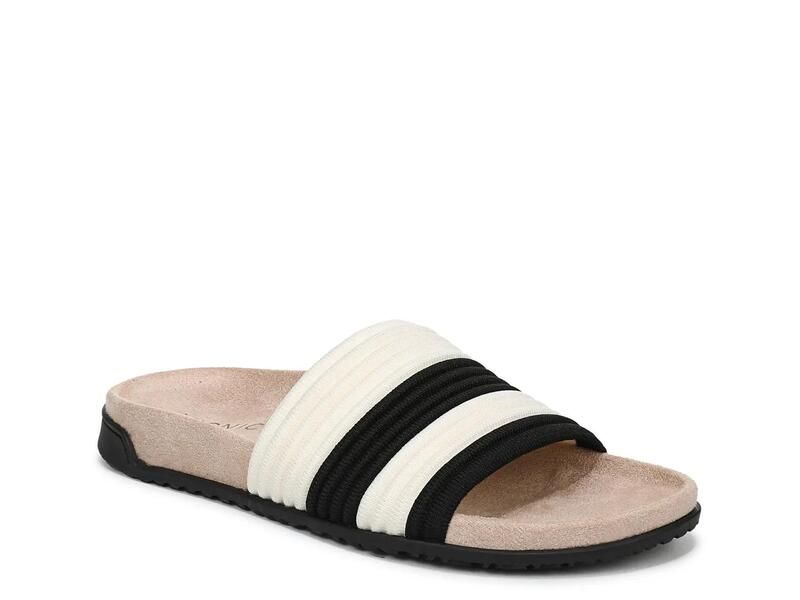 バイオニック レディース シューズ サンダル VionicEvie Sandal BlackIvory アイボリー