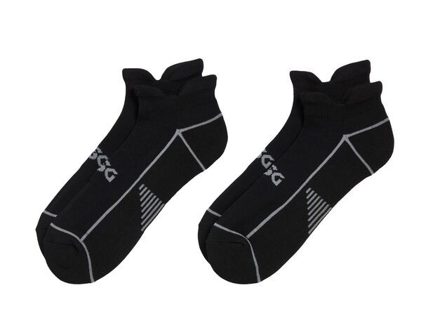DSG メンズ アンダーウェア 靴下 DSG Run Socks 2 Pack Black Combo ブラック