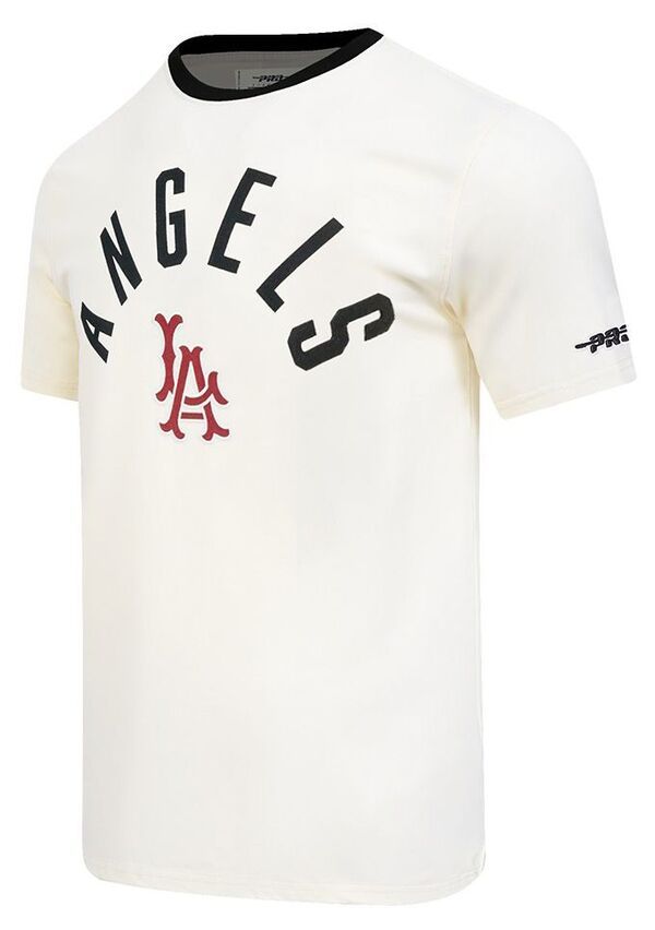 プロスタンダード メンズ トップス Tシャツ Pro Standard Mens Los Angeles Angels Creamodern Originals TShirt NoColor クリーム