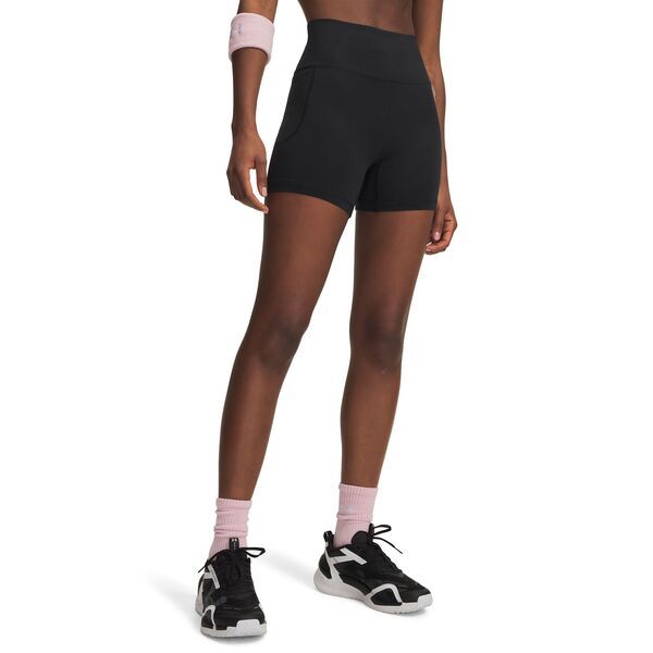 アンダーアーマー レディース ボトムス カジュアルパンツ ショートパンツ Under Armour Womens Meridian Middy 5 Shorts BlackBlack ブラック