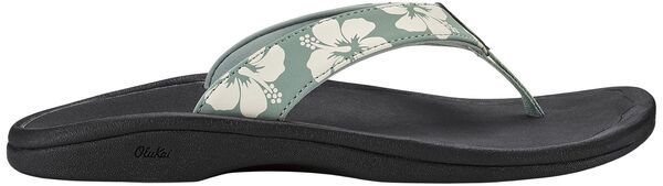 オルカイ レディース シューズ スニーカー OluKai Womens Ohana Flip Flop Silver PinePua シルバー