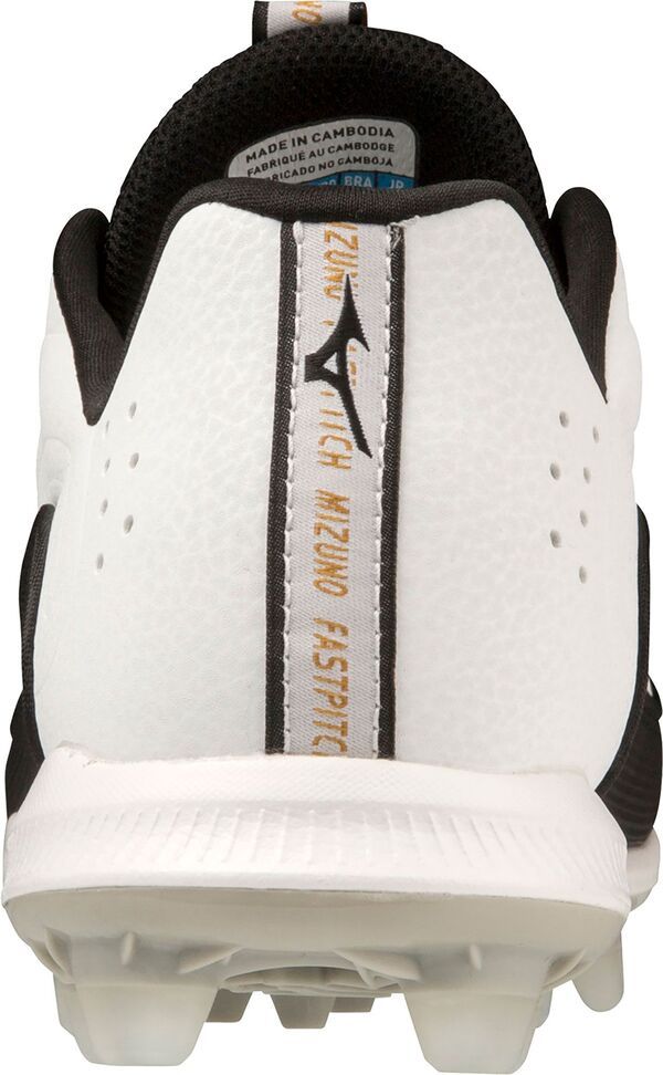 ミズノ レディース シューズ スニーカー Mizuno Womens 9Spike Advanced Finch Elite 6 TPU Softball Cleats WhiteBlack ホワイト