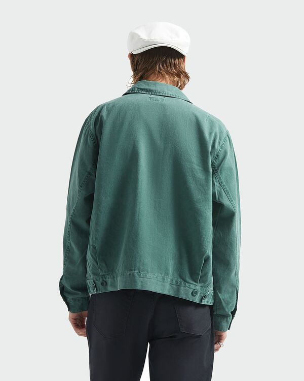 ブリクストン メンズ アウター ジャケット・ブルゾン BRIXTON Mens Trademark Lightweight Garage Jacket Washed Primal Green グリーン ブリクストン メンズ アウター ジャケット・ブルゾン BRIXTON Mens Trademark Lightweight Garage Jacket Washed Primal Green グリーン