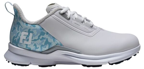 フットジョイ レディース シューズ スニーカー FootJoy Womens Fuel Golf Shoes WhiteBlue Camo ホワイト