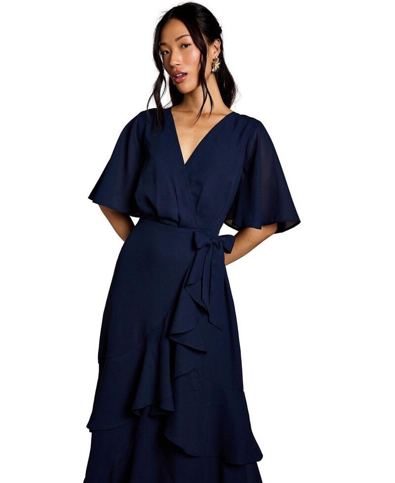 コースト レディース トップス ワンピース マキシ Coast Angel Sleeve Bridesmaid Maxi Dress Navy ネイビー コースト レディース トップス ワンピース マキシ Coast Angel Sleeve Bridesmaid Maxi Dress Navy ネイビー