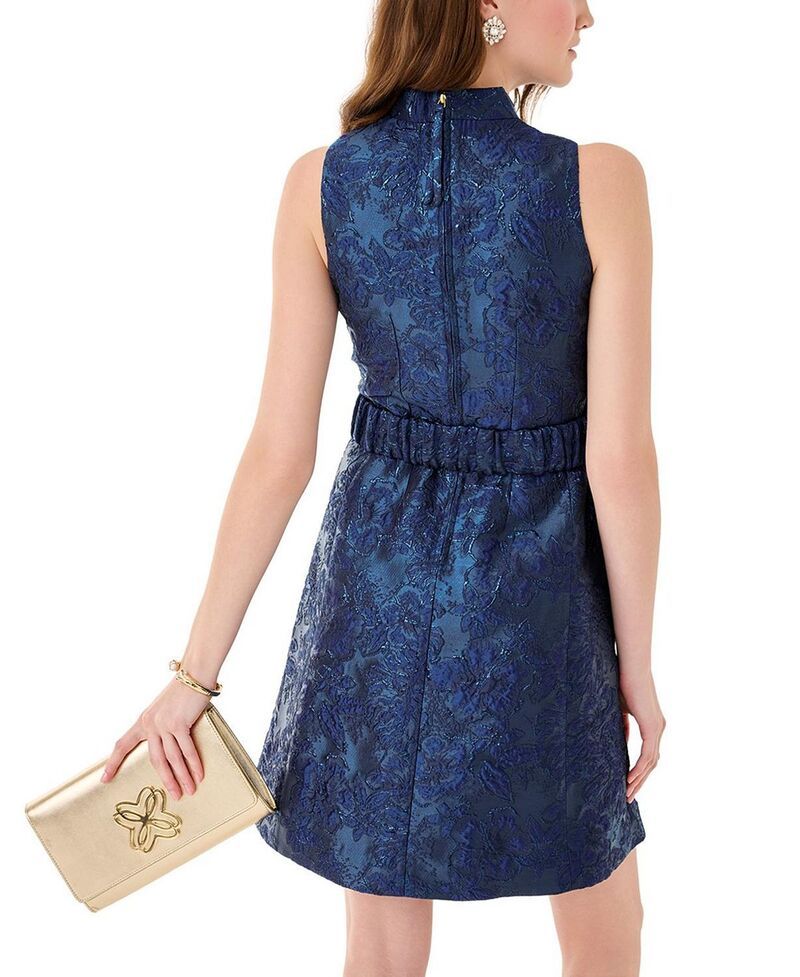 リリーピュリッツァー レディース トップス ワンピース Lilly Pulitzer Tazie Dress Low Tide Navy ネイビー