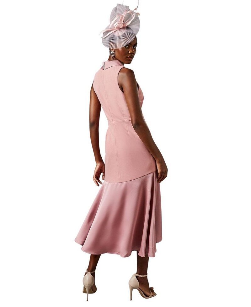 コースト レディース トップス ワンピース ミディ ノースリーブ Coastux Sleeveless Midi Dress Mauve