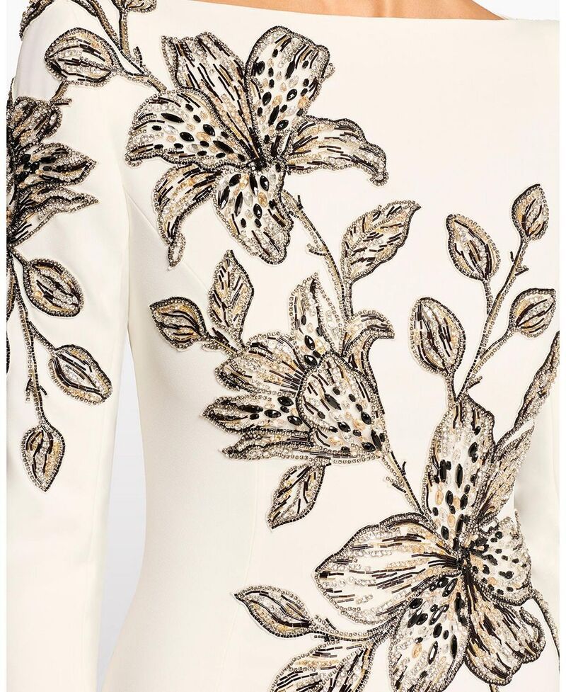 ジェニー・パッカム レディース トップス ワンピース フラワー柄 マキシ フラワー Jenny Packham Slipper Orchid FloralEmbellished Maxi Dress Vanilla ジェニー・パッカム レディース トップス ワンピース フラワー柄 マキシ フラワー Jenny Packham Slipper Orchid FloralEmbellished Maxi Dress Vanilla