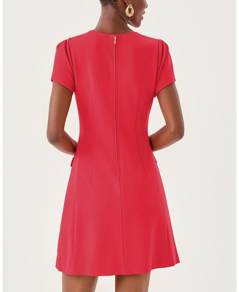 リリーピュリッツァー レディース トップス ワンピース Lilly Pulitzer Fallon Dress Cherry Red レッド