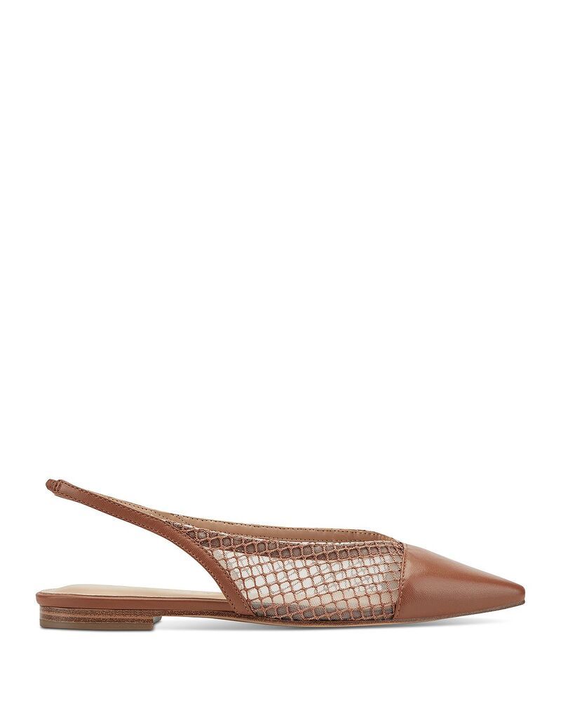 マーク・フィッシャー レディース シューズ パンプス Marc Fisher LTD Womens Davin Slingback Flats Medium Brown ブラウン マーク・フィッシャー レディース シューズ パンプス Marc Fisher LTD Womens Davin Slingback Flats Medium Brown ブラウン