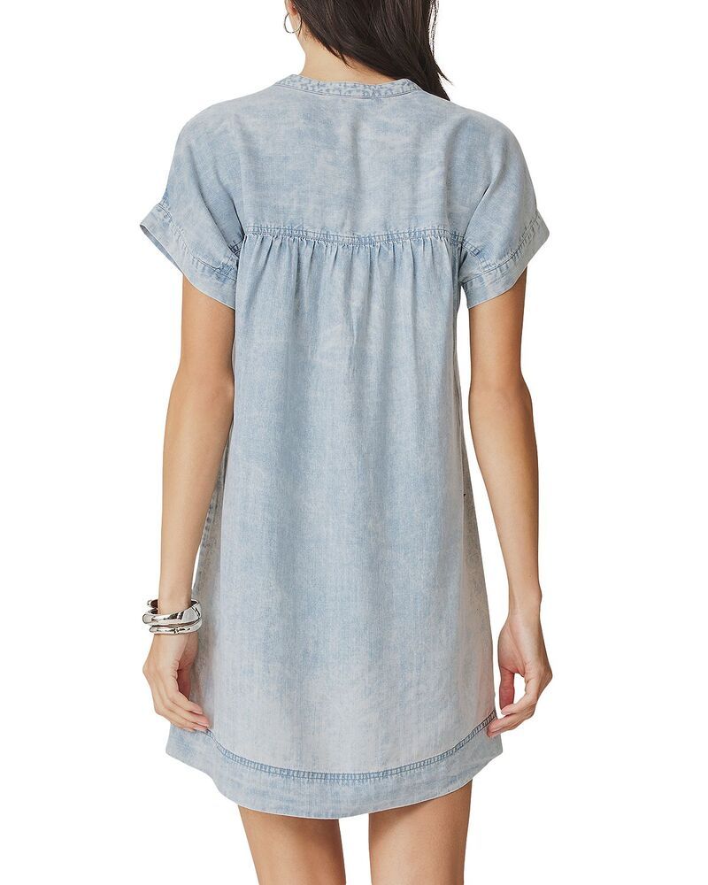 スプレンディット レディース トップス ワンピース ミニ Splendid Ivy Indigo Mini Dress Bleached Indigo インディゴ