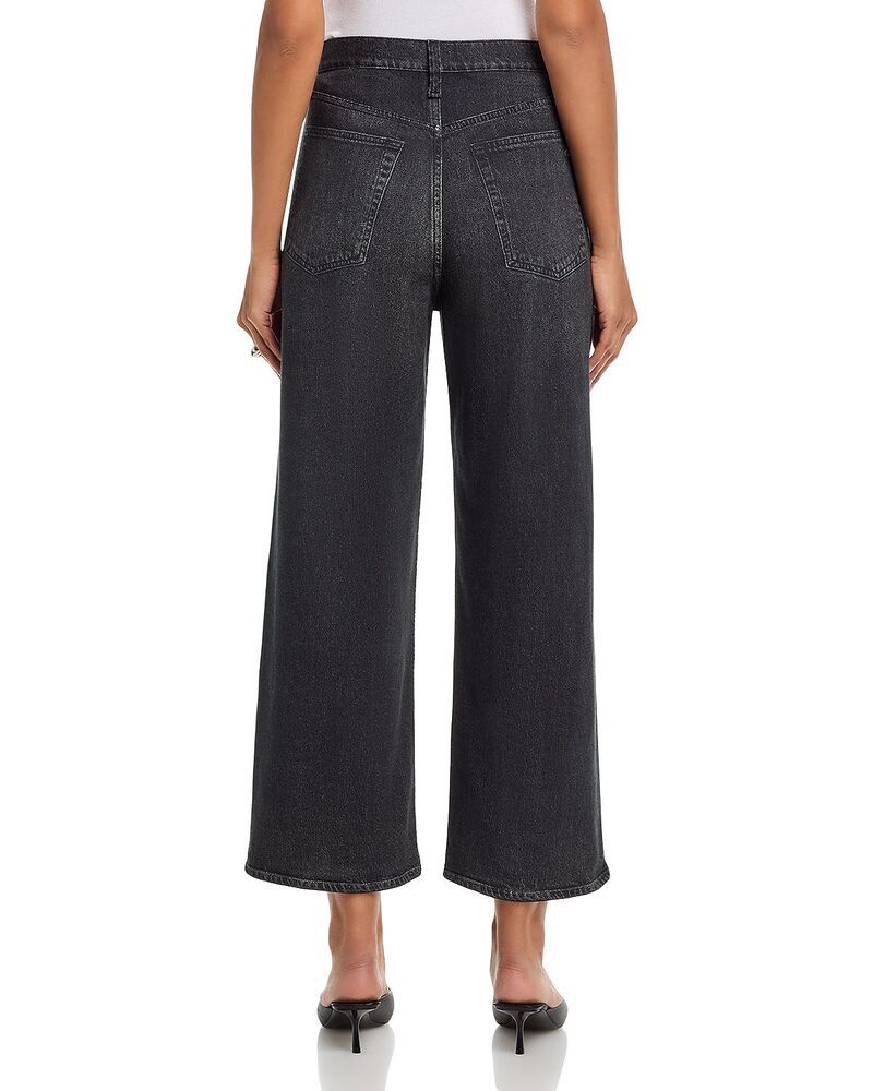 ラグアンドボーン レディース ボトムス デニムパンツ ワイドレッグ パイル コットン クロップド ジーンズ rag bone Miramar Andi HighRise Cropped Wide Leg Cotton Terry Sweatpant Jeans