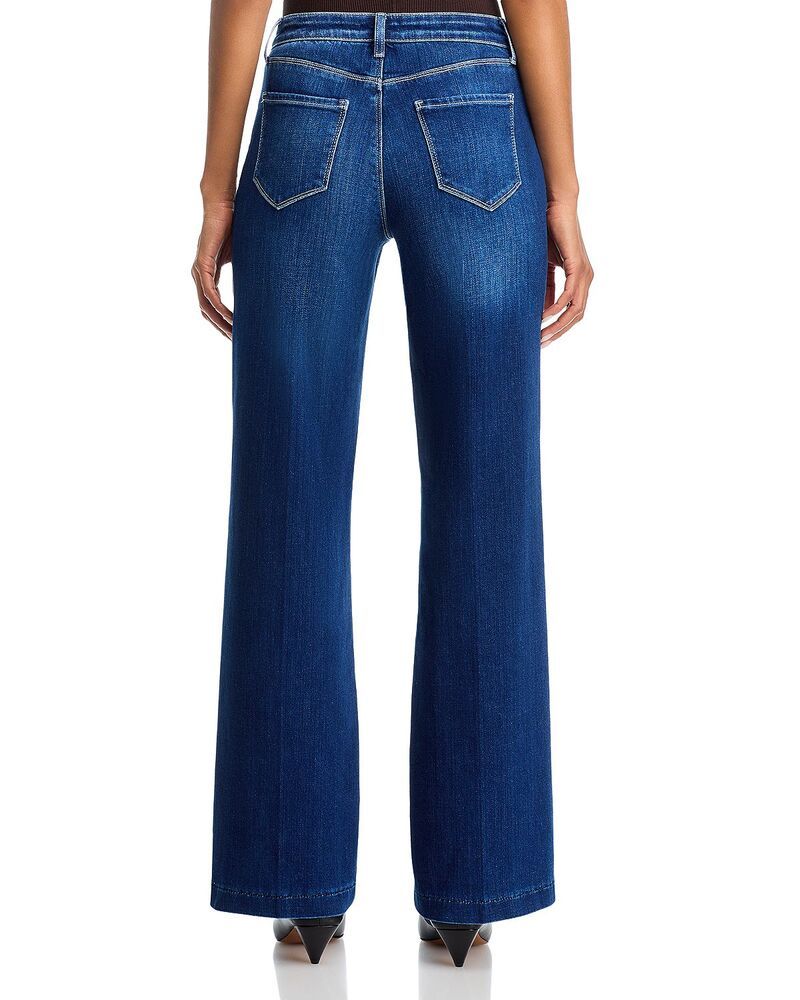 ラジャンス レディース ボトムス デニムパンツ ワイドレッグ ジーンズ LAGENCE Scottie High Rise Wide Leg Jeans in Delany