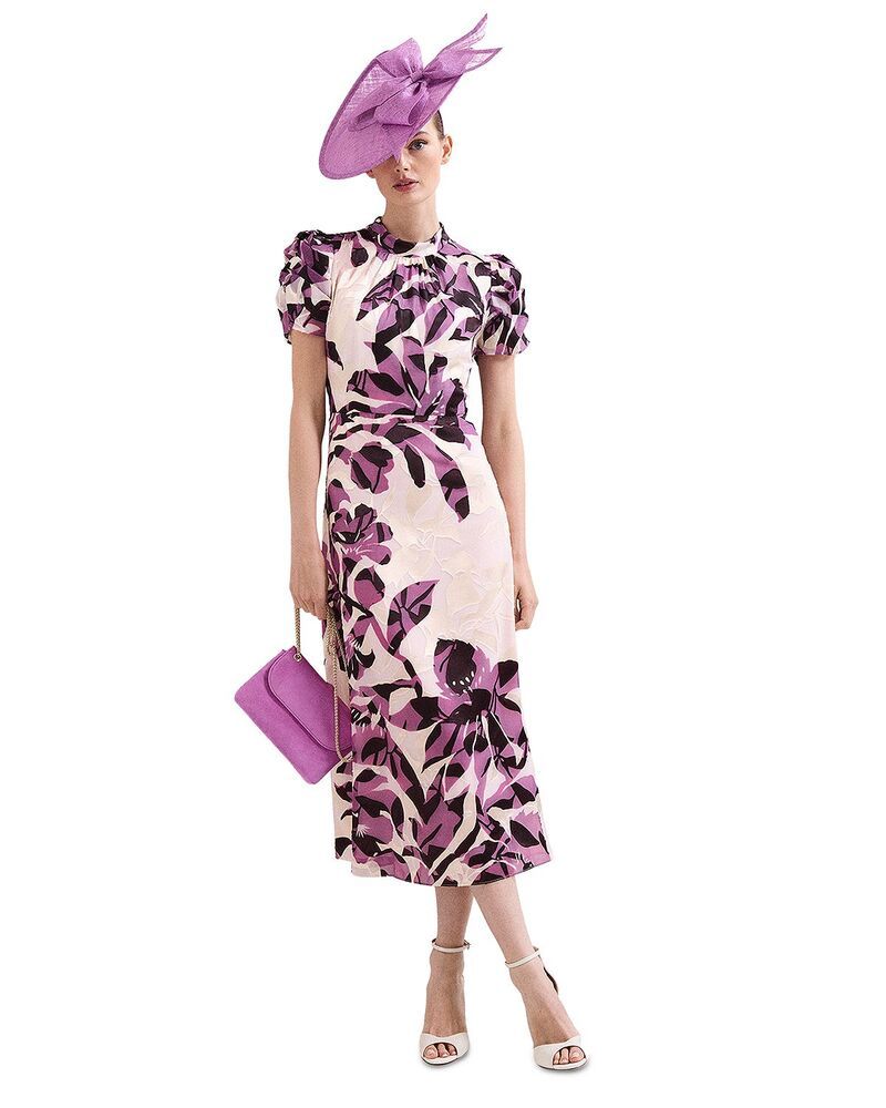 フェイズ・エイト レディース トップス ワンピース フラワー柄 ミディ フラワー Phaseightilly Floral Burnout Midi Dress Cream クリーム フェイズ・エイト レディース トップス ワンピース フラワー柄 ミディ フラワー Phaseightilly Floral Burnout Midi Dress Cream クリーム