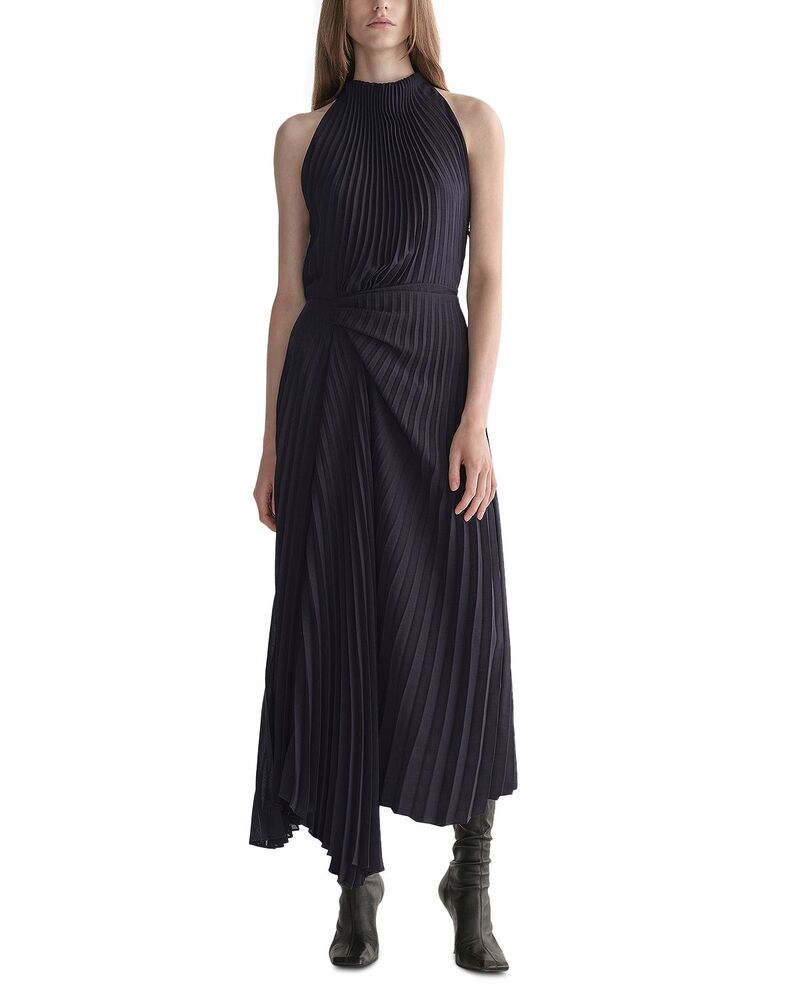 エーエルシー レディース トップス ワンピース ALC Simona Dress Deep Navy ネイビー