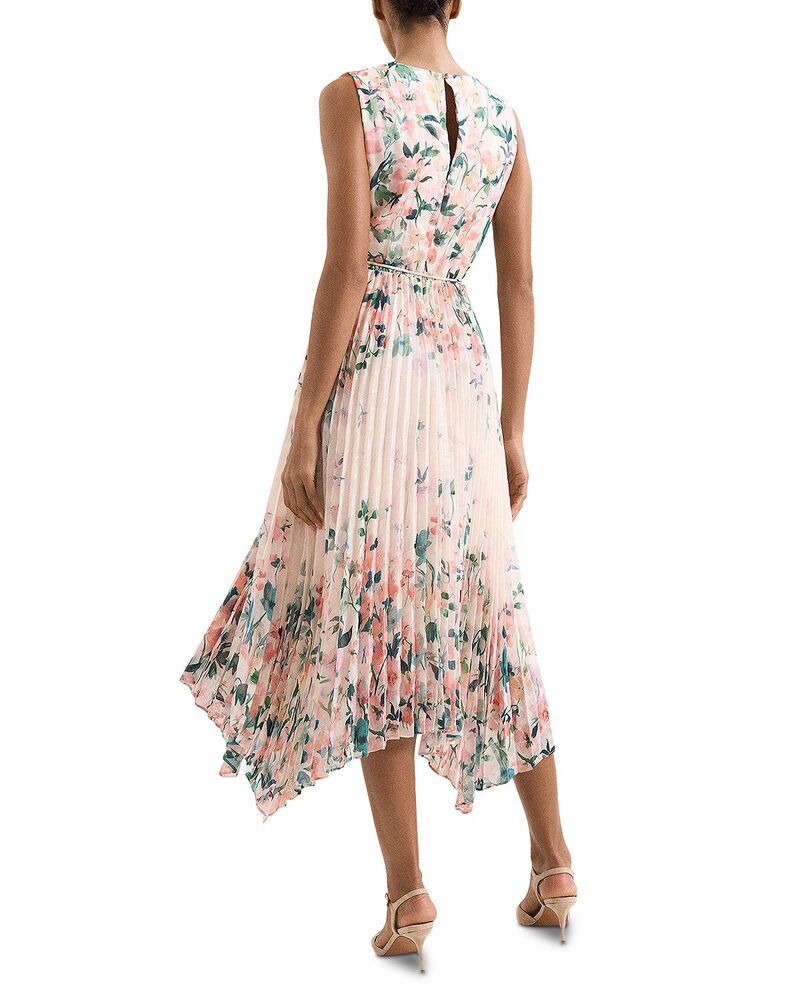 フェイズ・エイト レディース トップス ワンピース プリント ミディ Phaseight Georgiana Print Midi Dress Pale Pink ピンク フェイズ・エイト レディース トップス ワンピース プリント ミディ Phaseight Georgiana Print Midi Dress Pale Pink ピンク