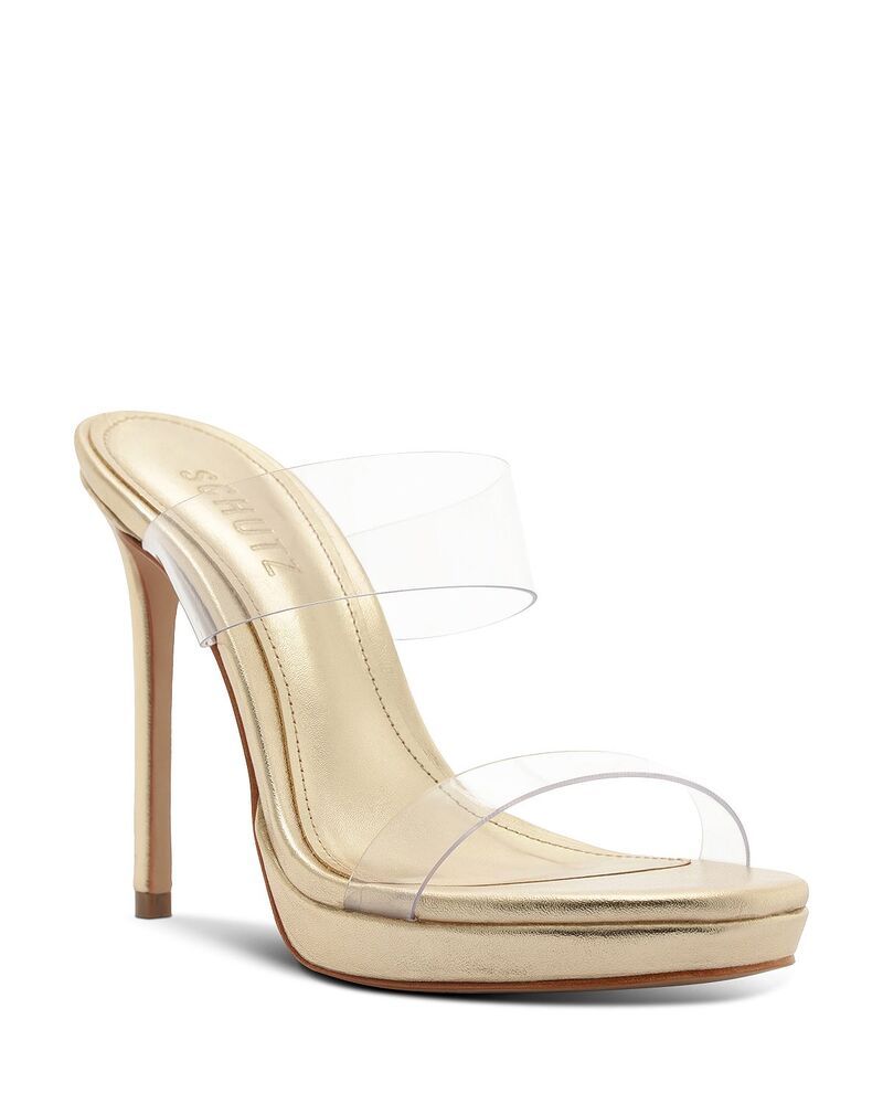 シュッツ レディース シューズ サンダル プラットフォーム SCHUTZ Womens Ariella Platform Sandals Platinum