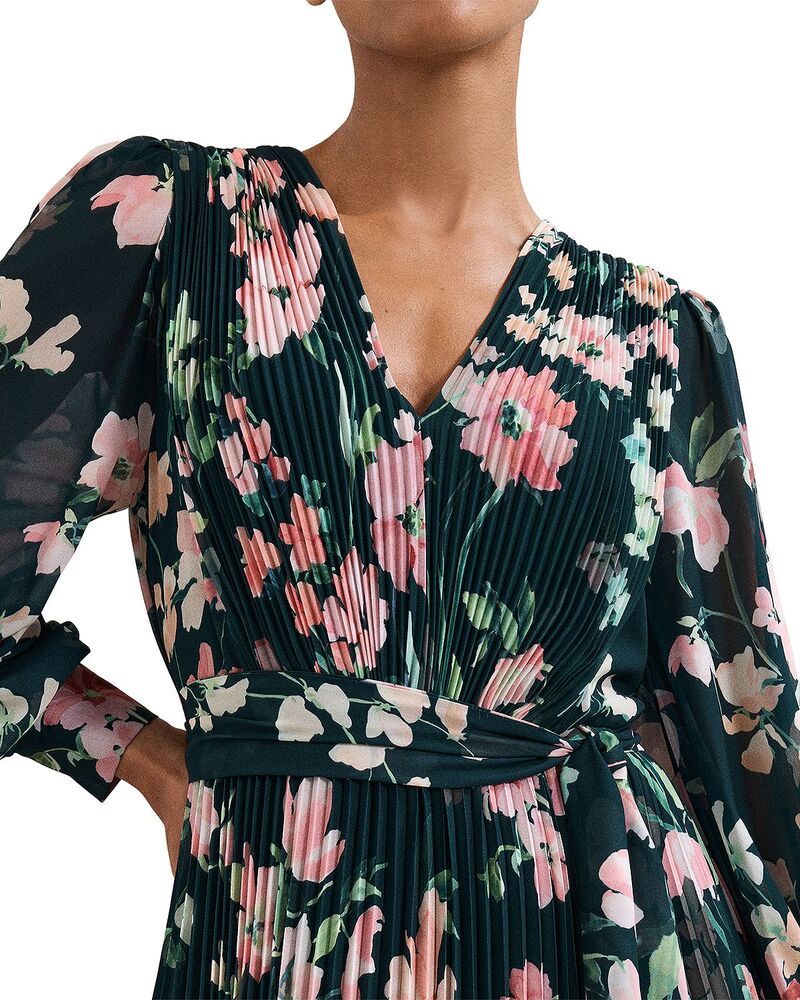 フェイズ・エイト レディース トップス ワンピース フラワー柄 マキシ フラワー Phaseight Rosa Floral Maxi Dress Teal ティール フェイズ・エイト レディース トップス ワンピース フラワー柄 マキシ フラワー Phaseight Rosa Floral Maxi Dress Teal ティール
