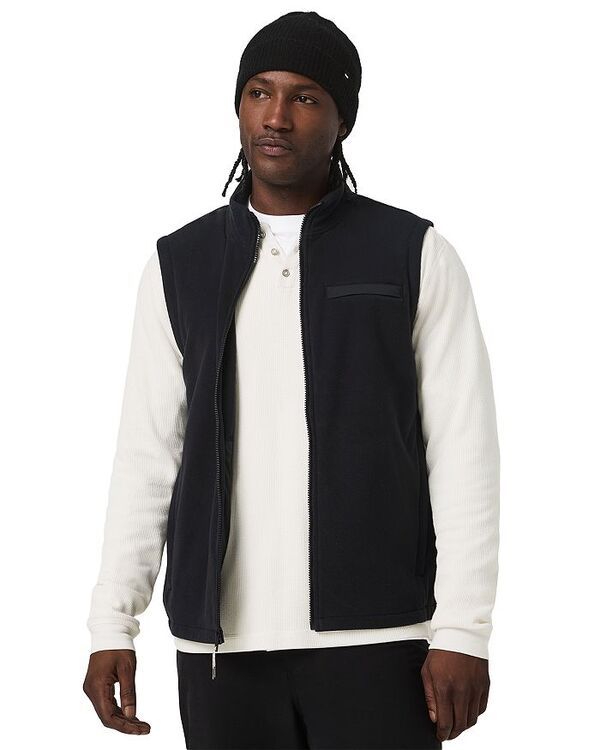 ビュオーリ メンズ アウター ベスト Vuori Aspen Vest Black ブラック