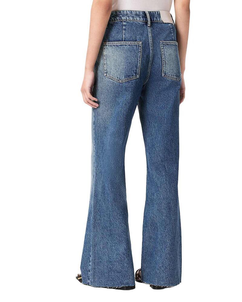オールセインツ レディース ボトムス デニムパンツ ヴィンテージ フレア ジーンズ ALLSAINTS Ember High Rise Flare Leg Jeans in Vintage Indigo Vintage Indigo インディゴ