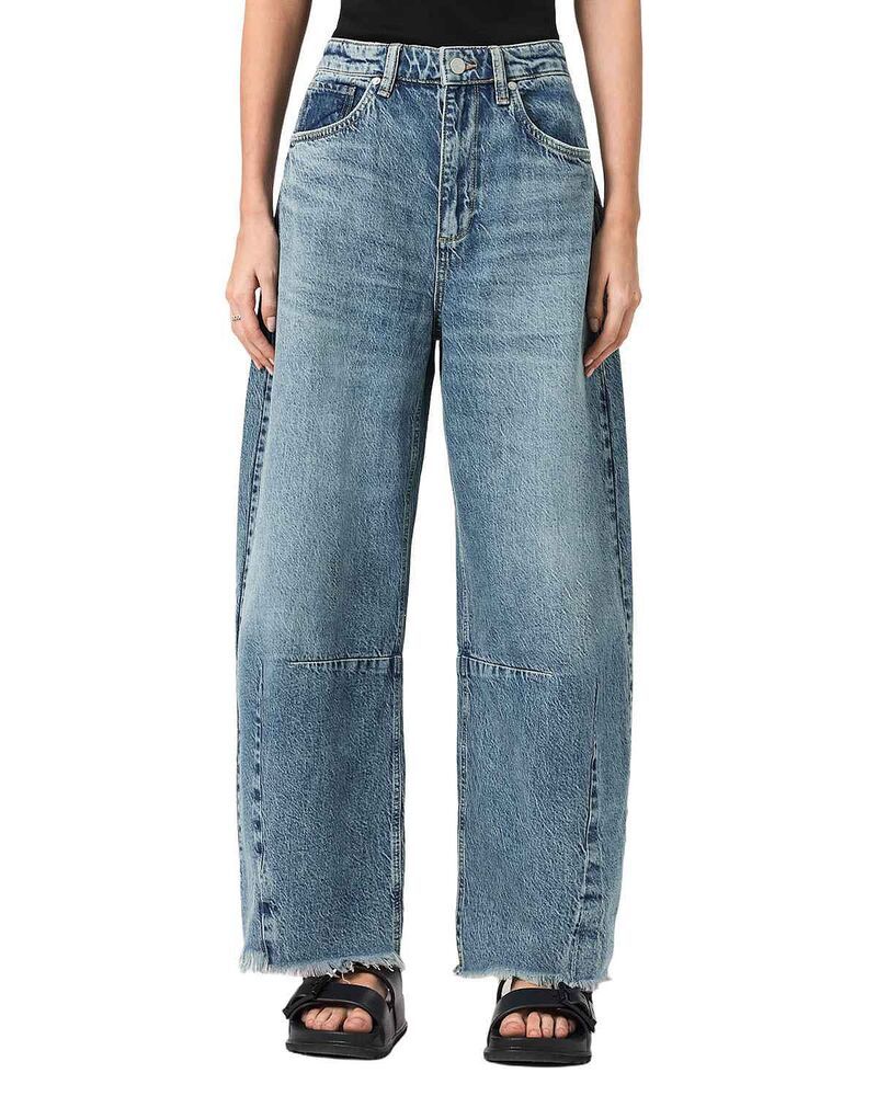 オールセインツ レディース ボトムス デニムパンツ ヴィンテージーンズ ALLSAINTS Payton Crop High Rise Jeans in Vintage Indigo Vintage Indigo インディゴ