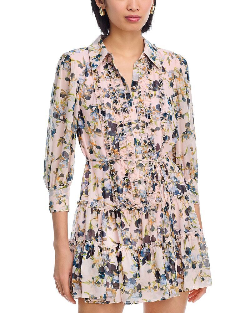 サンク ア セプト レディース トップス ワンピース Cinq Septrailing Iris Rhys Dress Rosy Cloud