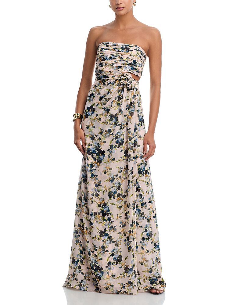 サンク ア セプト レディース トップス ワンピース Cinq Sept Magy Trailing Iris Gown Rosy Cloud Multi マルチカラー