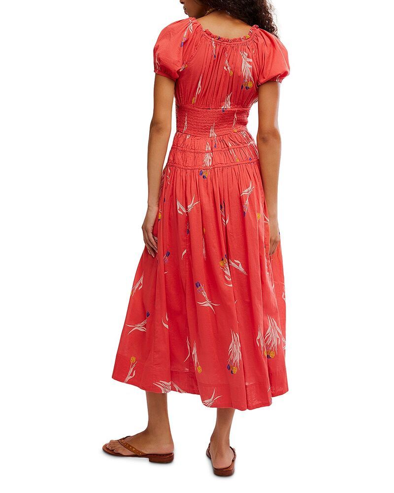 フリーピープル レディース トップス ワンピース ミディ Free People Complete Me Midi Dress Coral Combo コーラル フリーピープル レディース トップス ワンピース ミディ Free People Complete Me Midi Dress Coral Combo コーラル