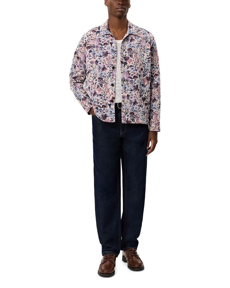 レ ドゥ メンズ アウター ジャケット・ブルゾン フラワー柄 フラワー Les Deux Hugh Floral Jacket Ivory アイボリー レ ドゥ メンズ アウター ジャケット・ブルゾン フラワー柄 フラワー Les Deux Hugh Floral Jacket Ivory アイボリー