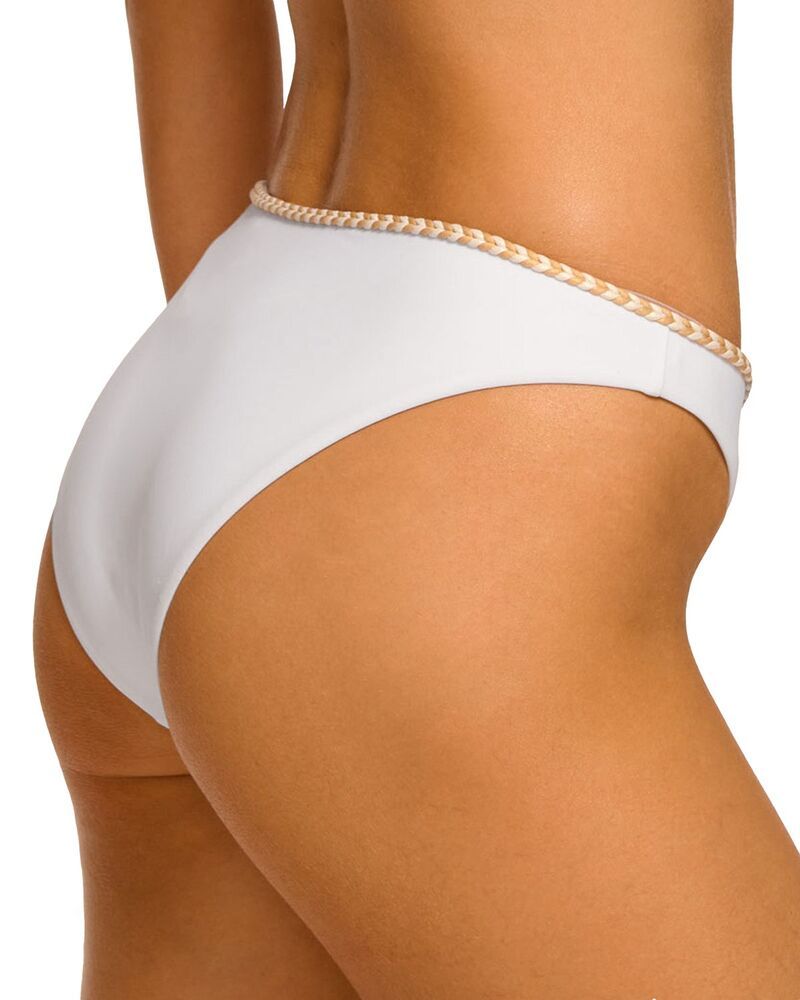 レイミー ブルック レディース 水着 ボトムスのみ Ramy Brook Braided Mona Bikini Bottom White ホワイト レイミー ブルック レディース 水着 ボトムスのみ Ramy Brook Braided Mona Bikini Bottom White ホワイト