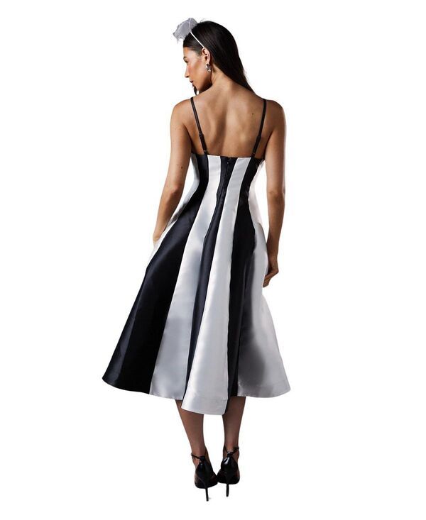 コースト レディース トップス ワンピース ミディ コントラスト Coast Contrast Panel Midi Dress Mono コースト レディース トップス ワンピース ミディ コントラスト Coast Contrast Panel Midi Dress Mono