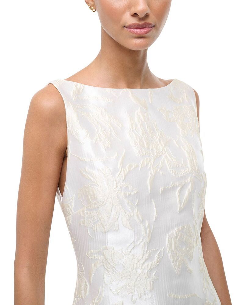 スタウド レディース トップス ワンピース STAUD Mimi Dress Botanic Ivory アイボリー