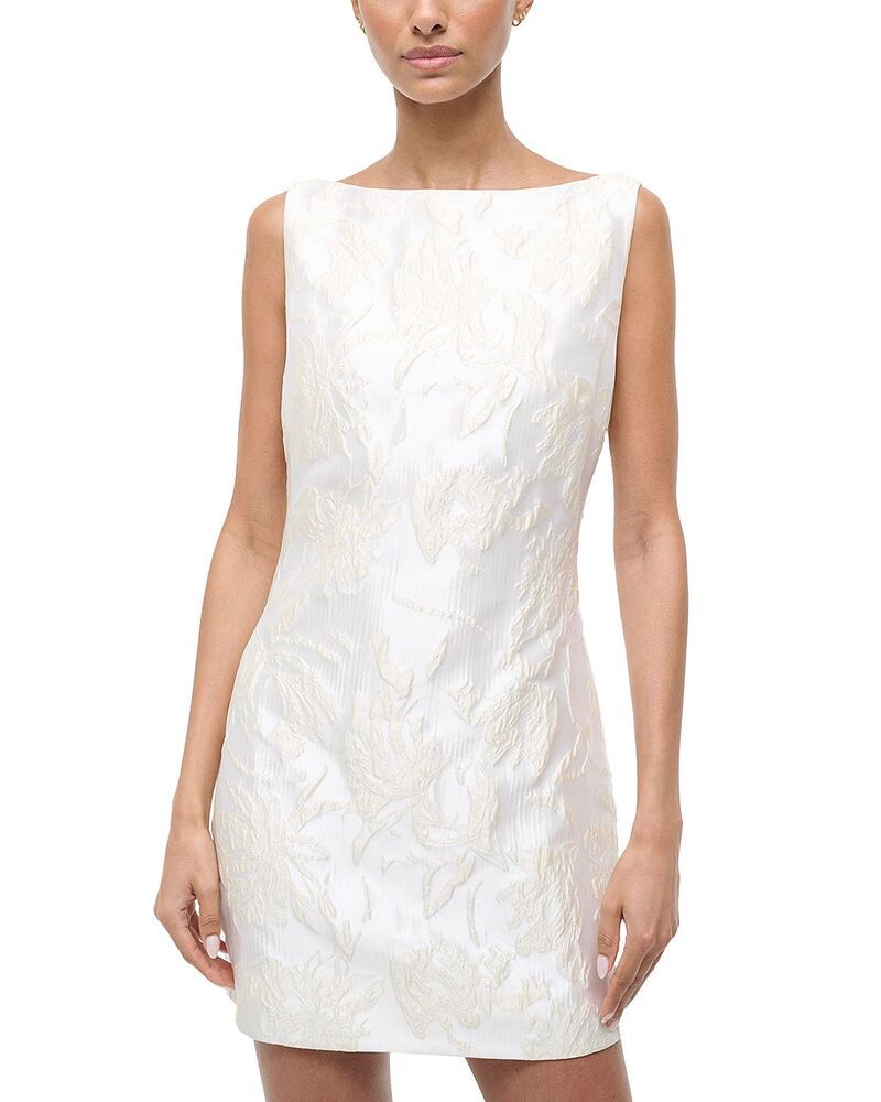 スタウド レディース トップス ワンピース STAUD Mimi Dress Botanic Ivory アイボリー