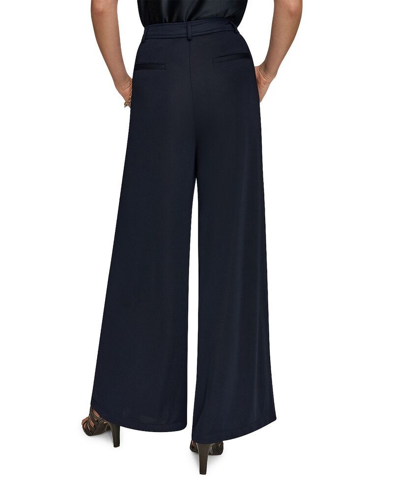 ダナ キャラン ニューヨーク レディース ボトムス カジュアルパンツ ワイドレッグ プリーツ Donna Karanew York Pleated Wide Leg Pants Nightfall ダナ キャラン ニューヨーク レディース ボトムス カジュアルパンツ ワイドレッグ プリーツ Donna Karanew York Pleated Wide Leg Pants Nightfall