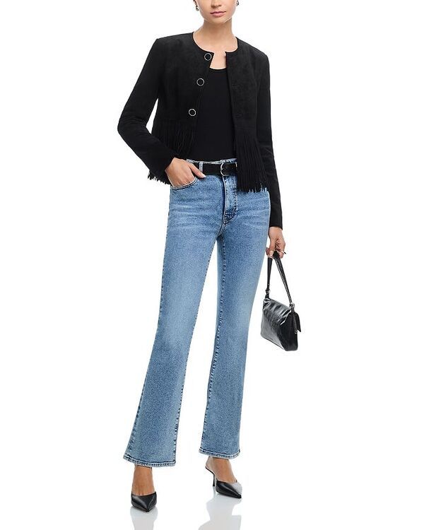 フレーム レディース ボトムス デニムパンツ ブーツカット ブーツ ジーンズ FRAME The Reboot High Rise Bootcut Jeans in Crave