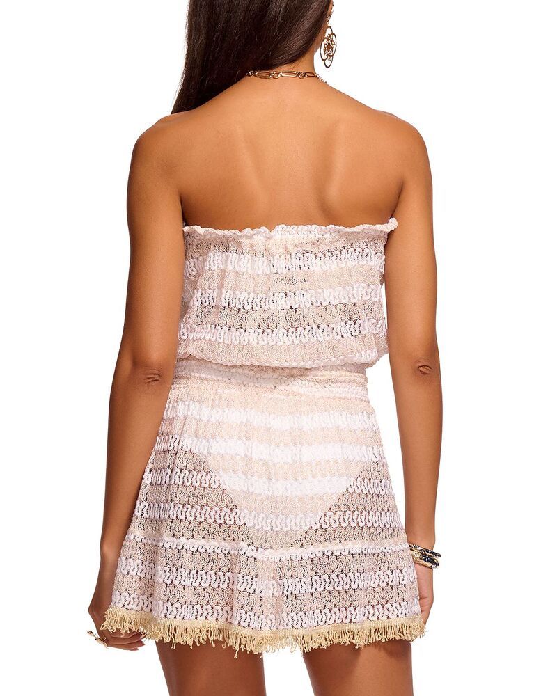 レイミー ブルック レディース トップス ワンピース Ramy Brook Swirlauryn Cover Up Dress White Metallic Zigzag ホワイト レイミー ブルック レディース トップス ワンピース Ramy Brook Swirlauryn Cover Up Dress White Metallic Zigzag ホワイト