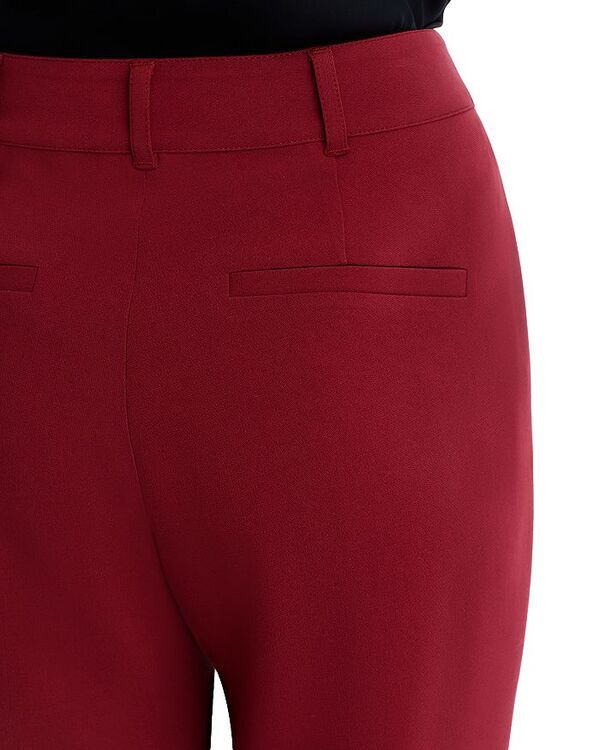 サンク セプト レディース ボトムス カジュアルパンツ ストレート Cinq Sept Kerry Slim Straight Leg Pants Wineberry
