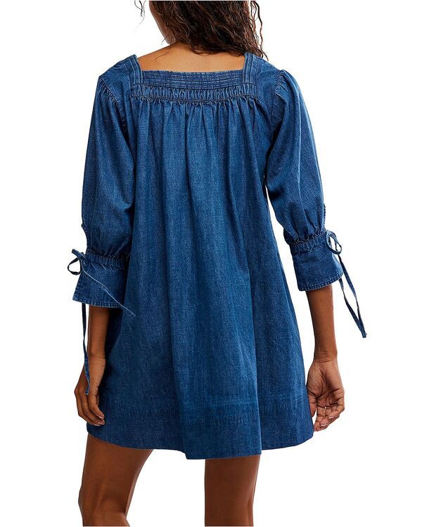 フリーピープル レディース トップス ワンピース ミニ デニム Free People Sonora Denimini Dress Midnight デニム