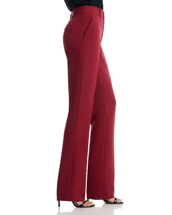 サンク セプト レディース ボトムス カジュアルパンツ ストレート Cinq Sept Kerry Slim Straight Leg Pants Wineberry