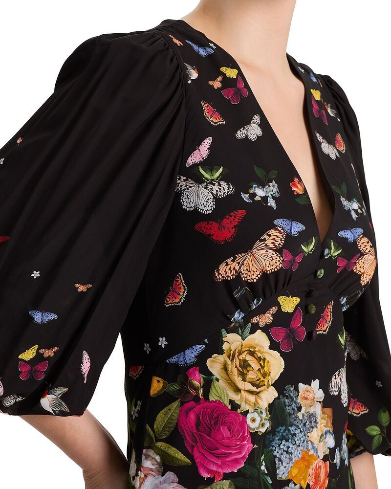 アリスアンドオリビア レディース トップス ワンピース エンパイア Alice and Olivia Irenempire Waist Dressolar Strength Black ブラック アリスアンドオリビア レディース トップス ワンピース エンパイア Alice and Olivia Irenempire Waist Dressolar Strength Black ブラック