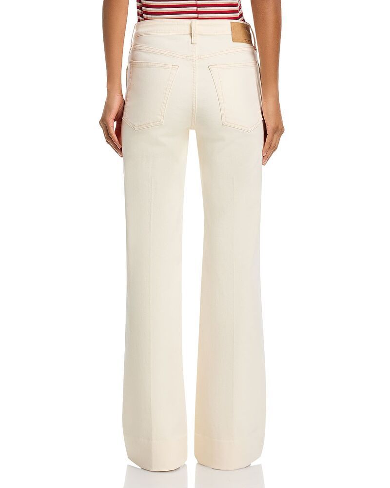 ラグアンドボーン レディース ボトムス カジュアルパンツ フレア ジーンズ rag bone Ruby High Rise Flare Leg Trouser Jeans in Ecru エクリュ