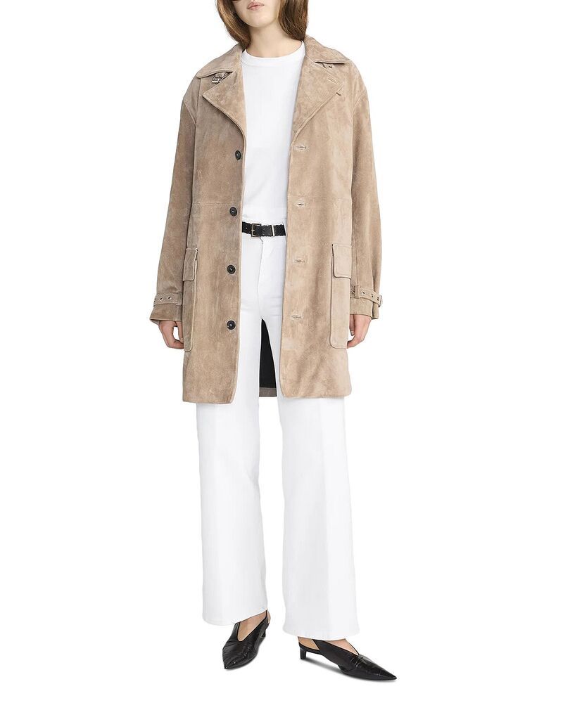 フレーム レディース ボトムス デニムパンツ ローライズ ジーンズ FRAME Le Slim Low Rise Palazzo Jeans White ホワイト